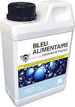Méduze - Azul alimentario Colorante de trazado 1L - Listo para usar - Agua potable y aguas residuales - Fontanería - Diagnóstico - Obras públicas
