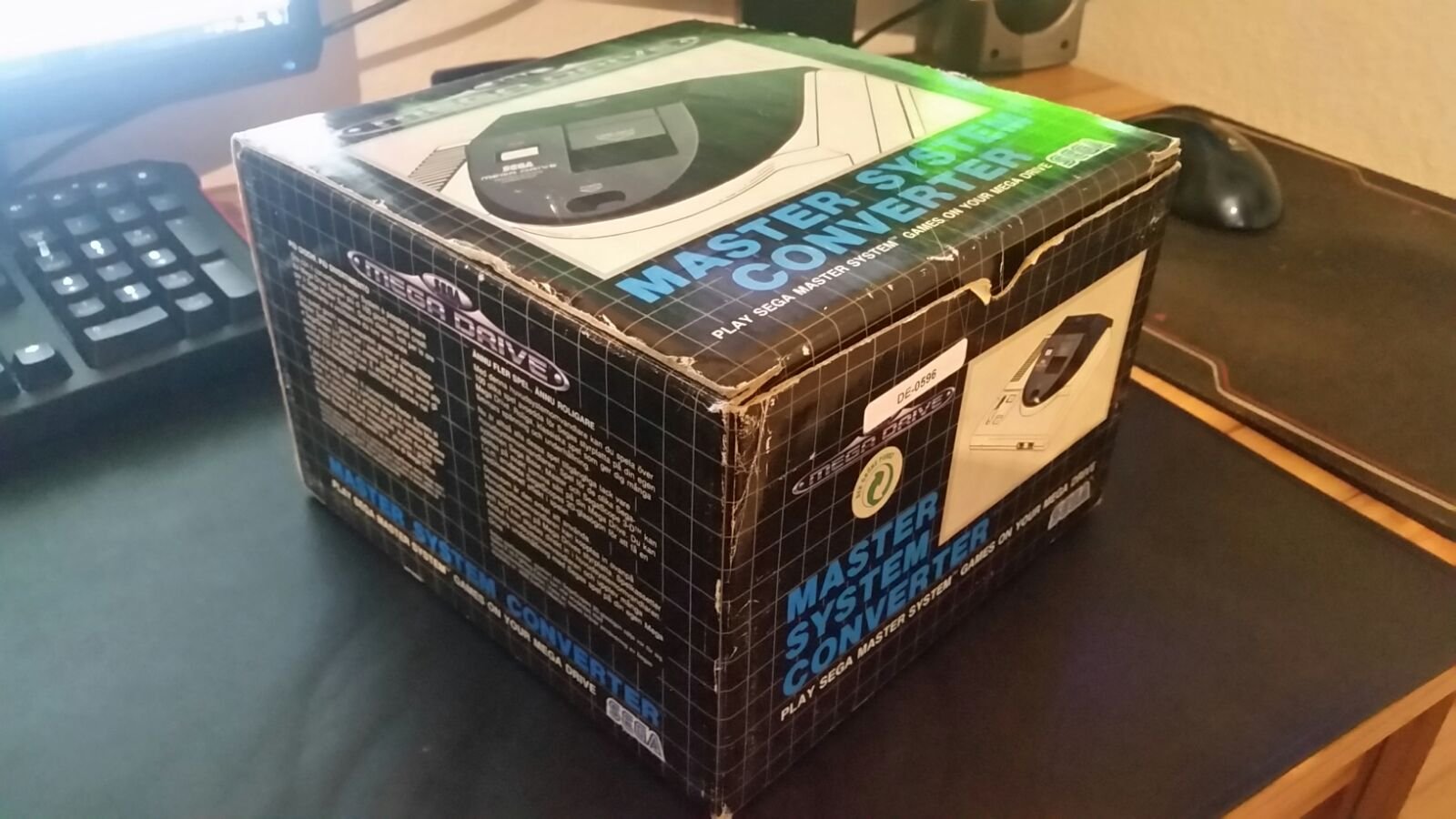 Adaptateur SEGA Master System Vers Megadrive – PAL, Version Européenne, Neuf En Boîte
