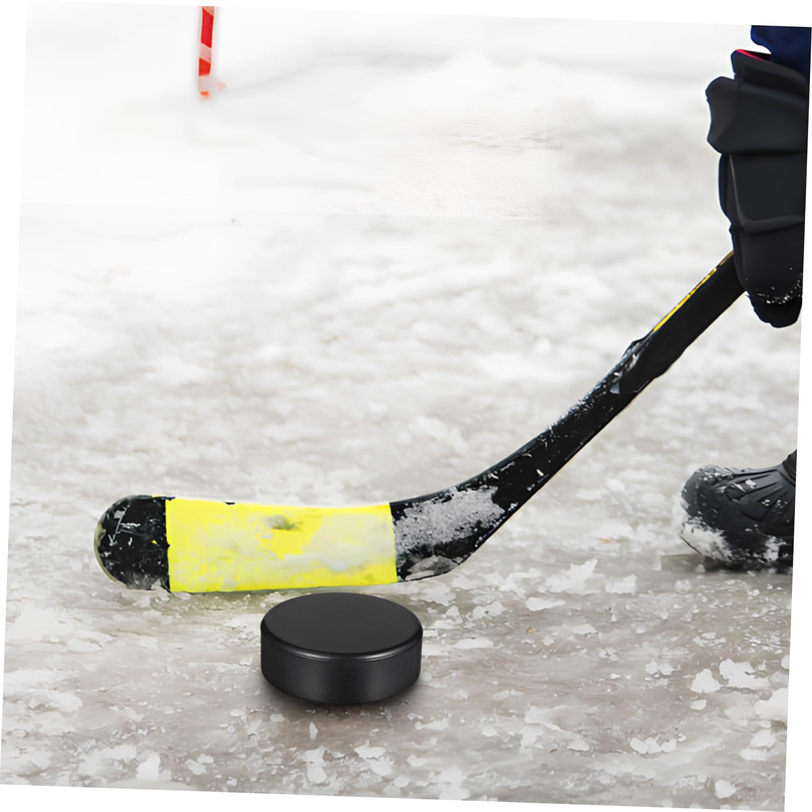 Toddmomy Palet rondelles de Hockey Souples pour Enfants rondelle de Hockey de Rue Hockey intérieur entraînement de Hockey équipement de Formation Hockey Mini rondelles de Hockey