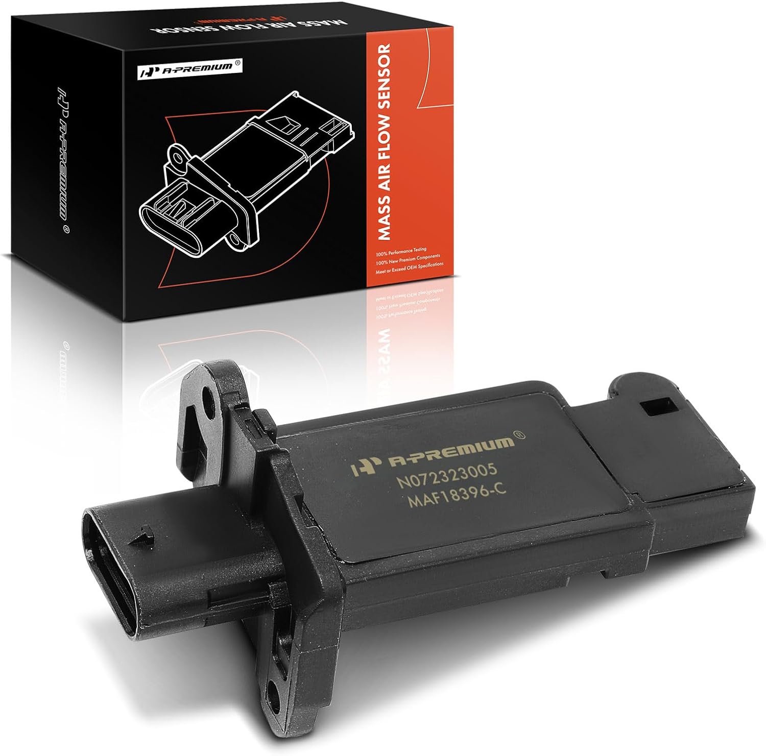 A-Premium Mass Air Flow Sensor Meter Compatible with Land Rover Discovery Sport 2018-2021 & Jaguar XF 2018-2020, XE 2017-2019, F-Type 2018-2021, E-Pace 2018-2019/2021-2021, 2.0L, Replace for# LR093998