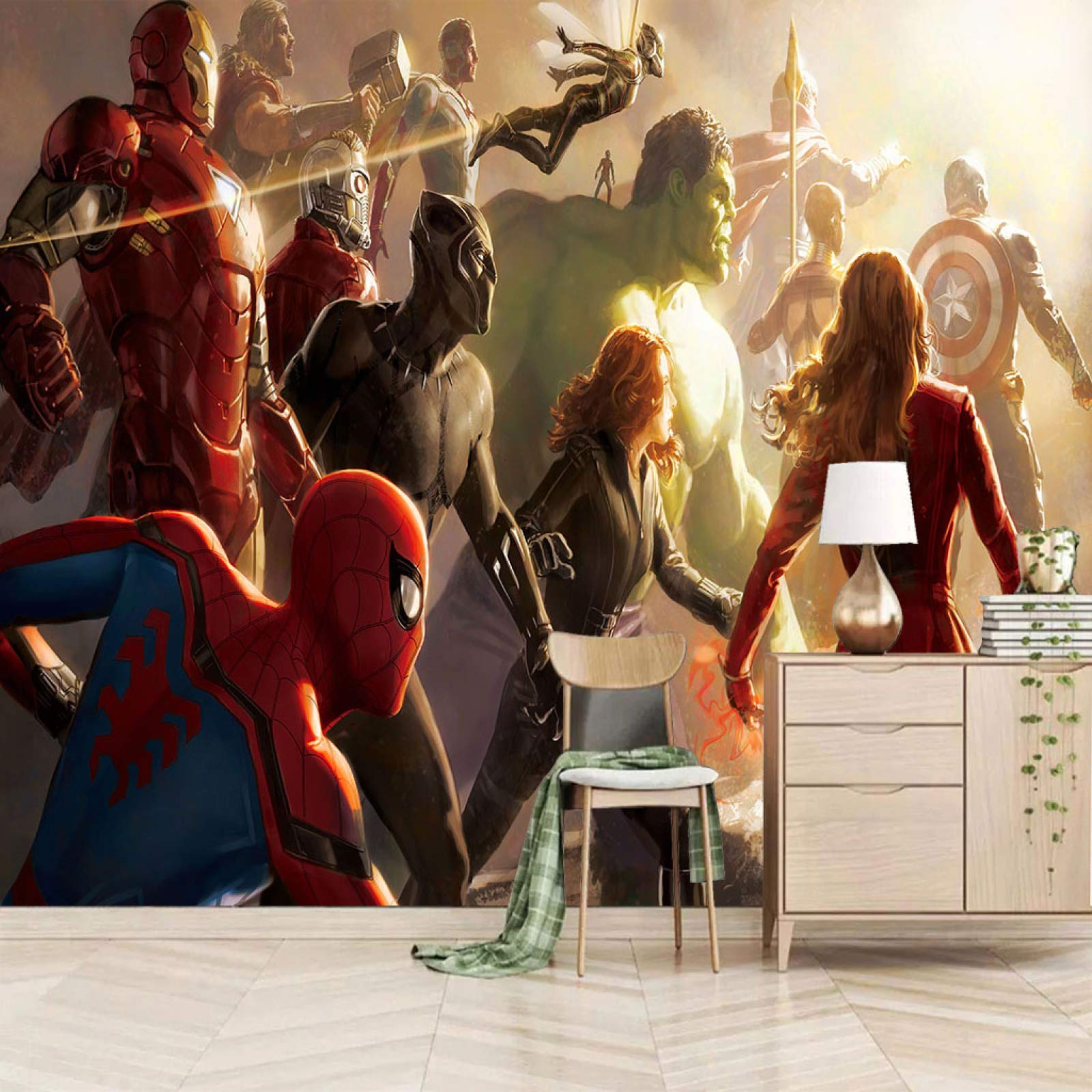 Adesivo Murale Camera Bambini Carta Da Parati 3D Super Eroi Per Camera  Bambini - Fotomurale Moderno, Adesivo, Personalizzabile Autoadesivo Murali  Giganti, image size:1600x1600