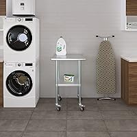 Vista 536 de Mesa de trabajo de acero inoxidable, mesa de metal