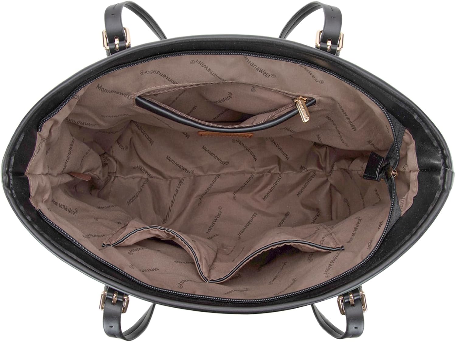 Montana West Tote Bags Vegan Leather Purses and Handbags for Women Top Handle Ladies Shoulder Bags - Image 5