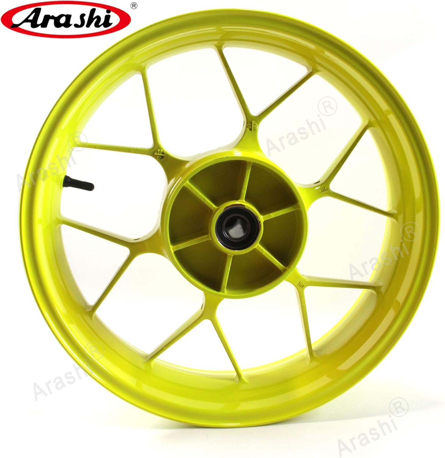 Arashi Rear Wheel Rim for Honda CBR1000RR 2008-2016, Motorcycle Replacement Accessories Parts Neon Yellow