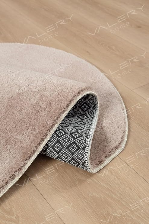 Vl Yıkanabilir Peluş Seccade Overloklu Namazlık Kahverengi