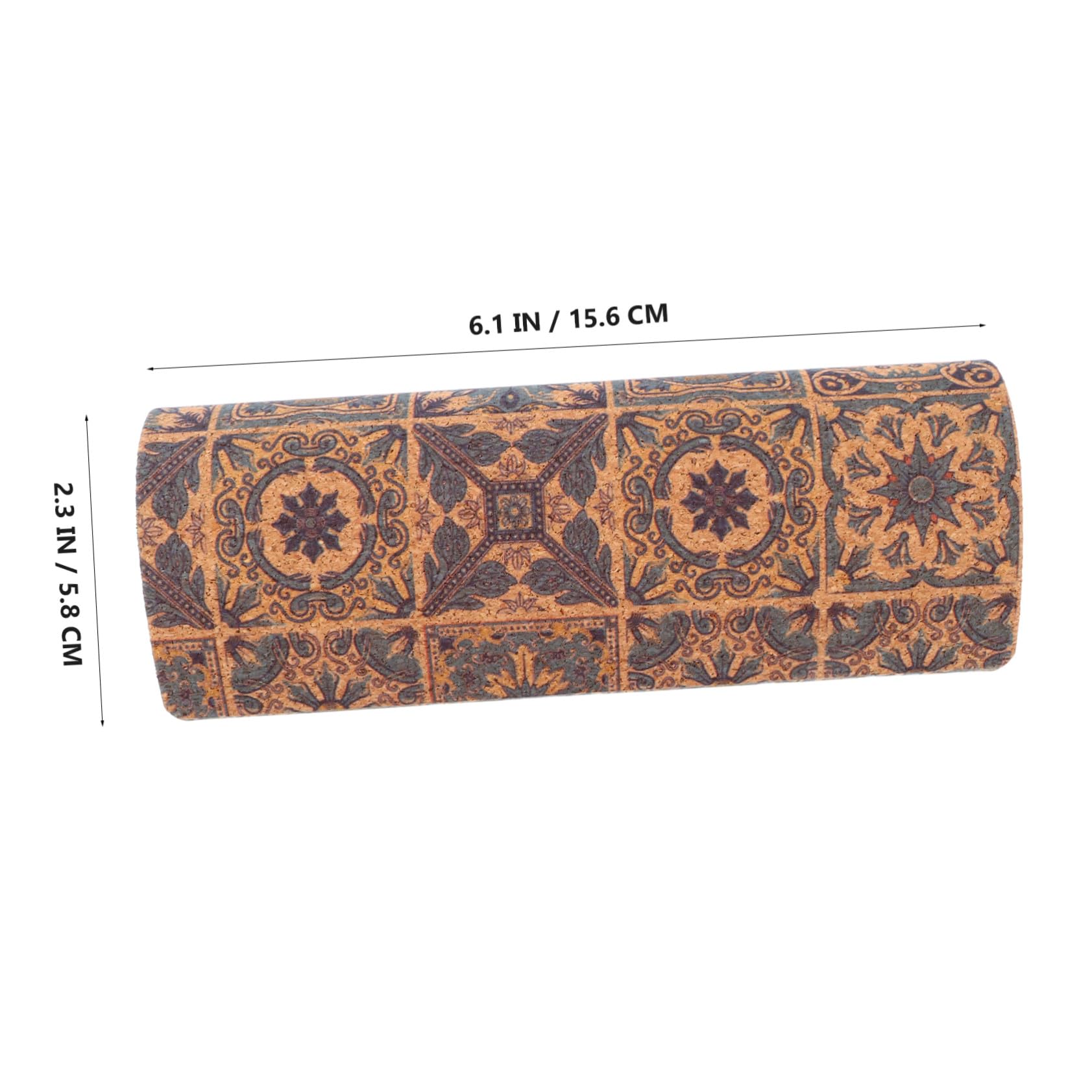 BESPORTBLE 4 Pezzi Astucci per Occhiali con Chiusura Custodia Rigida Boho Retrò Organizer Compatto e Resistente per