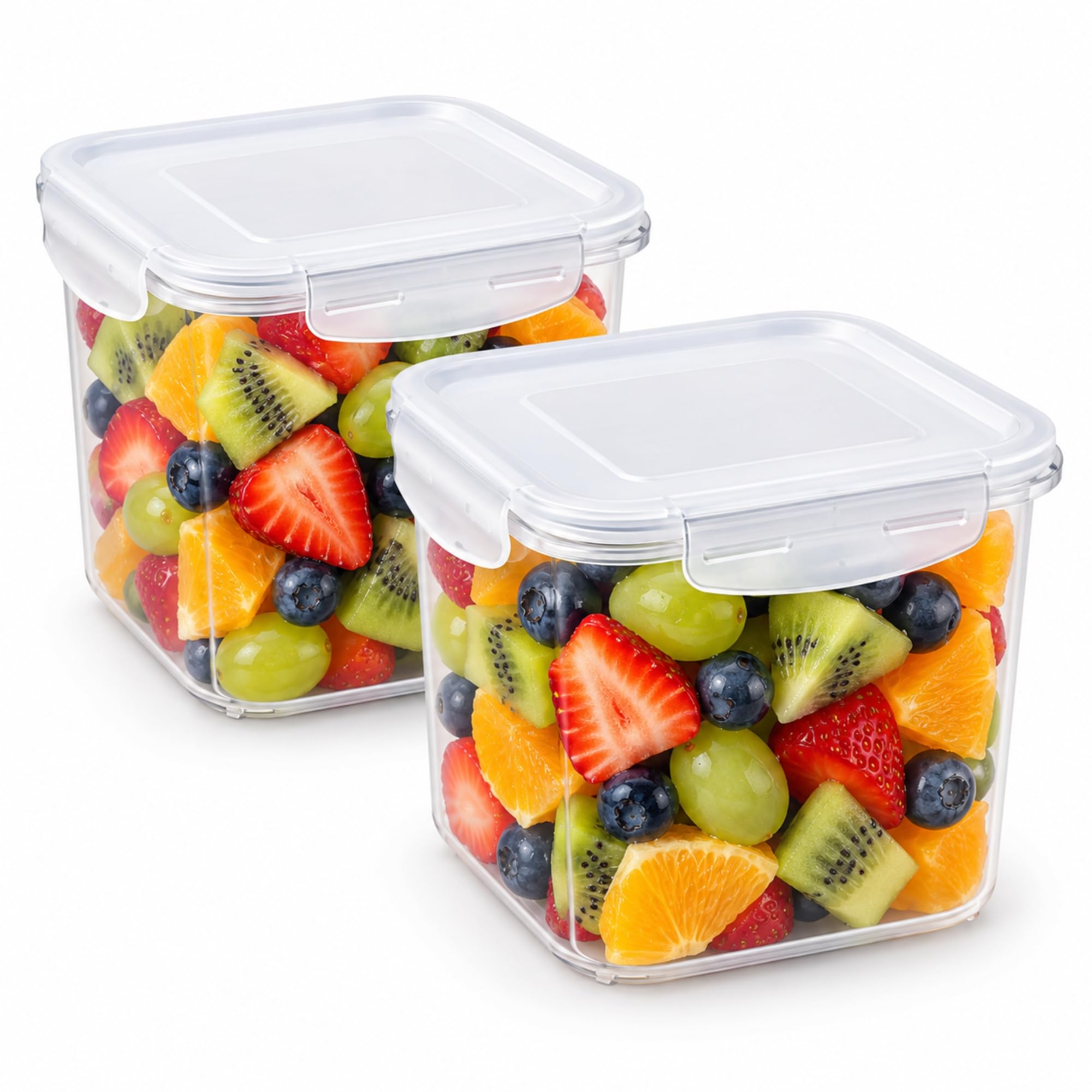 Recipientes para alimentos, Plástico, Libre de BPA, Capacidad 1000 ml - imagen 1