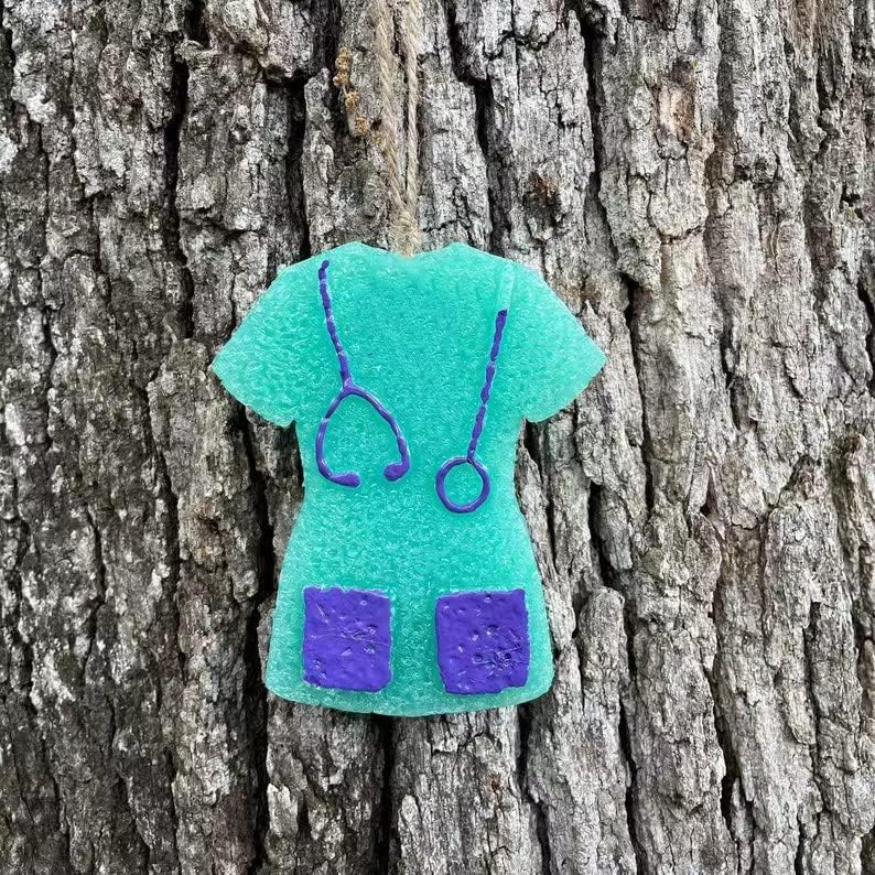 Miniatura 4 de Molde para enfermera, médico, freshie, molde de silicona Nimozekd para enfermera, uniforme de automóvil, para cuentas aromáticas, molde de freshies