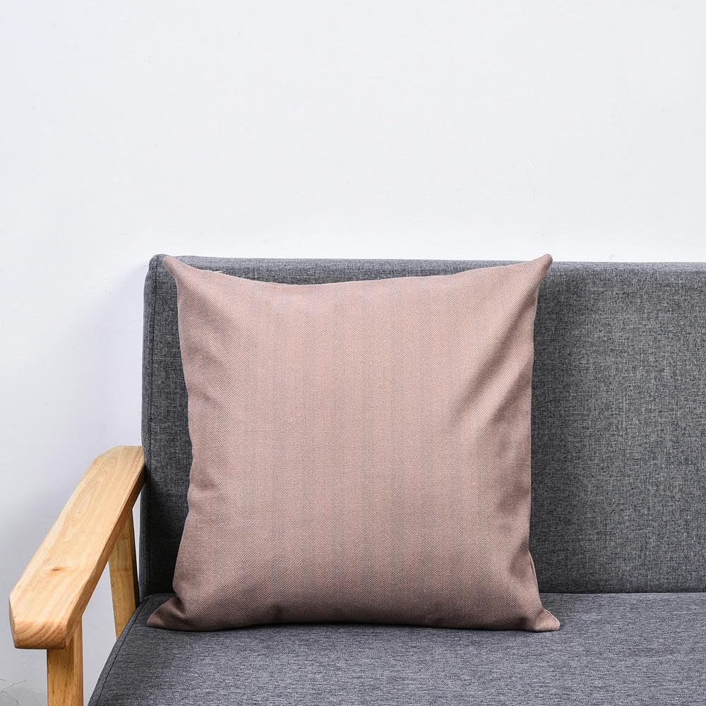 Taies d'oreiller et housses de coussin à carreaux couleur pure pour le chevet