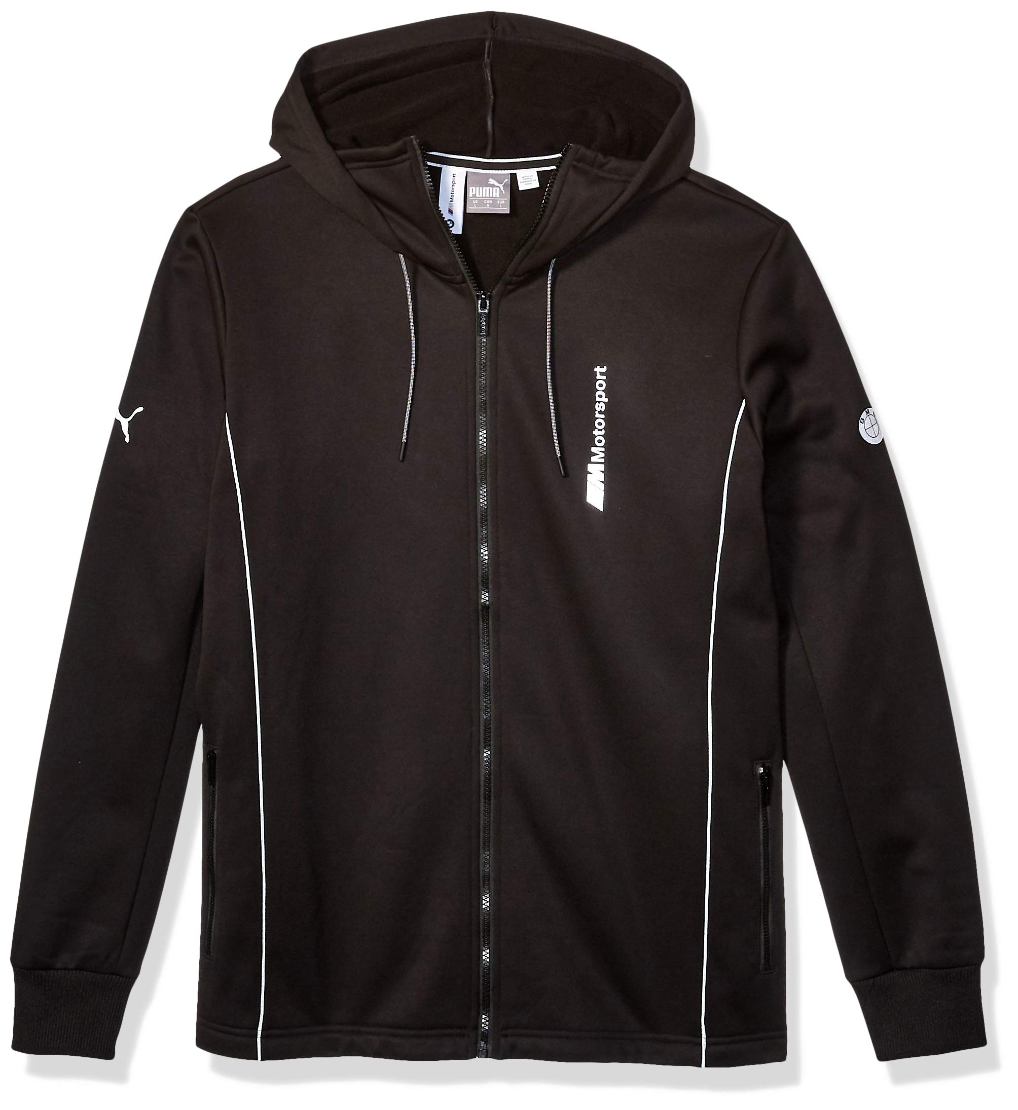 PUMA Men's BMW Motorsport Life Sweat Jacket, Black, S
