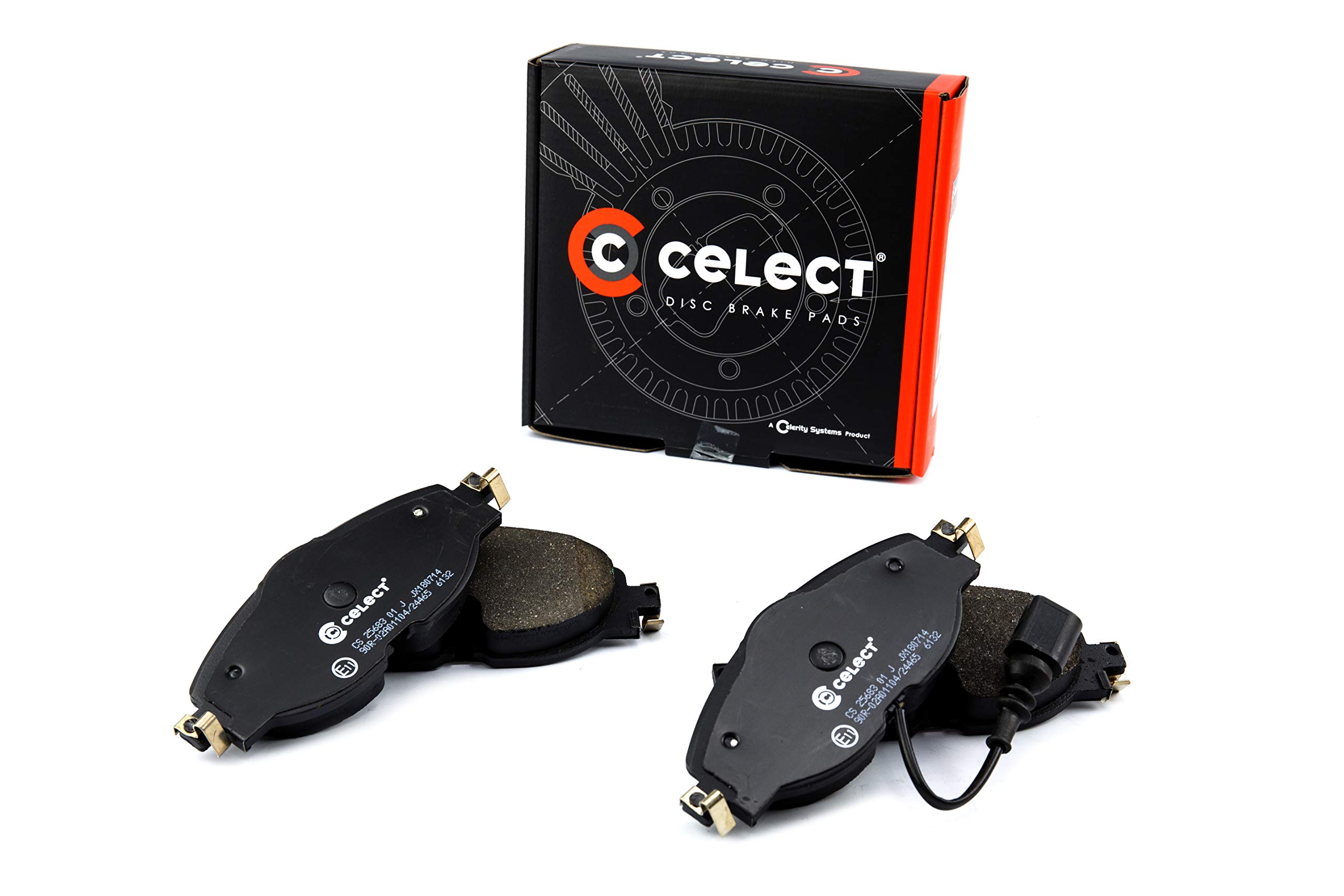 CelectCS2568301J Disc Brake Pads - Front - Set of 4