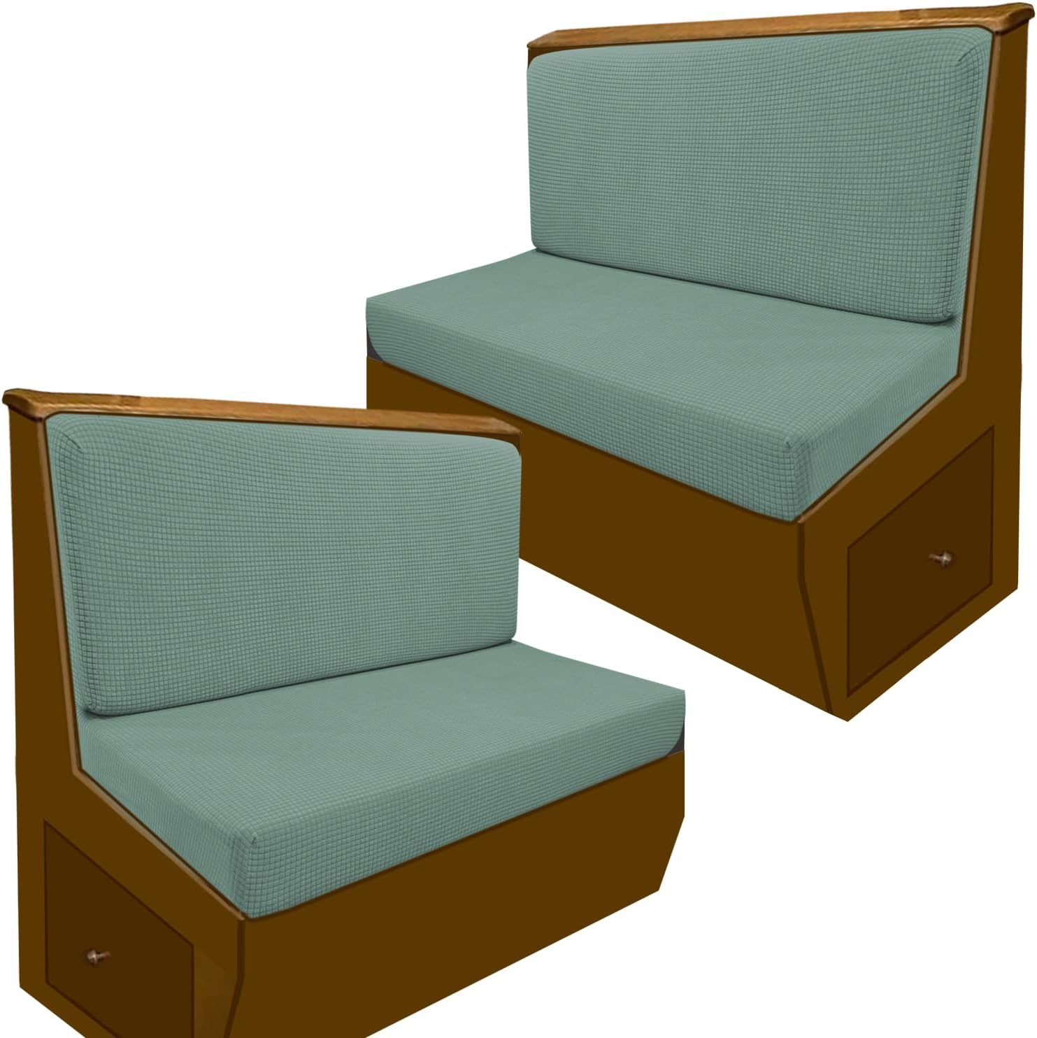 RV Cushions Covers, Stretchable and Washable Fabric Sofa Seat