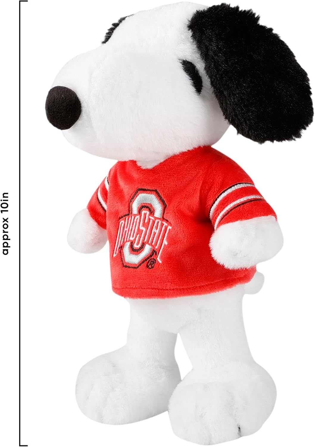 FOCO NCAA Unisex-Adult NCAA College Team Logo Snoopy Peanuts Jersey Plush