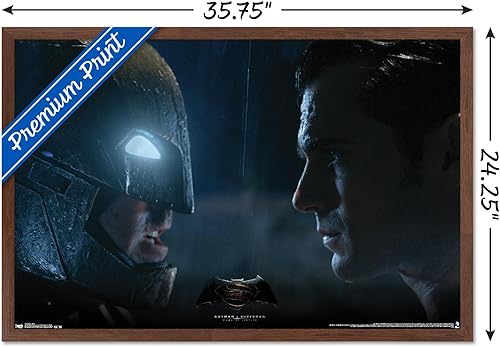 Miniatura 55 de Trends International DC Comics Movie - Póster de pared de Batman v Superman, 22.375 x 34 pulgadas, versión enmarcada en negro Versión con marco negro