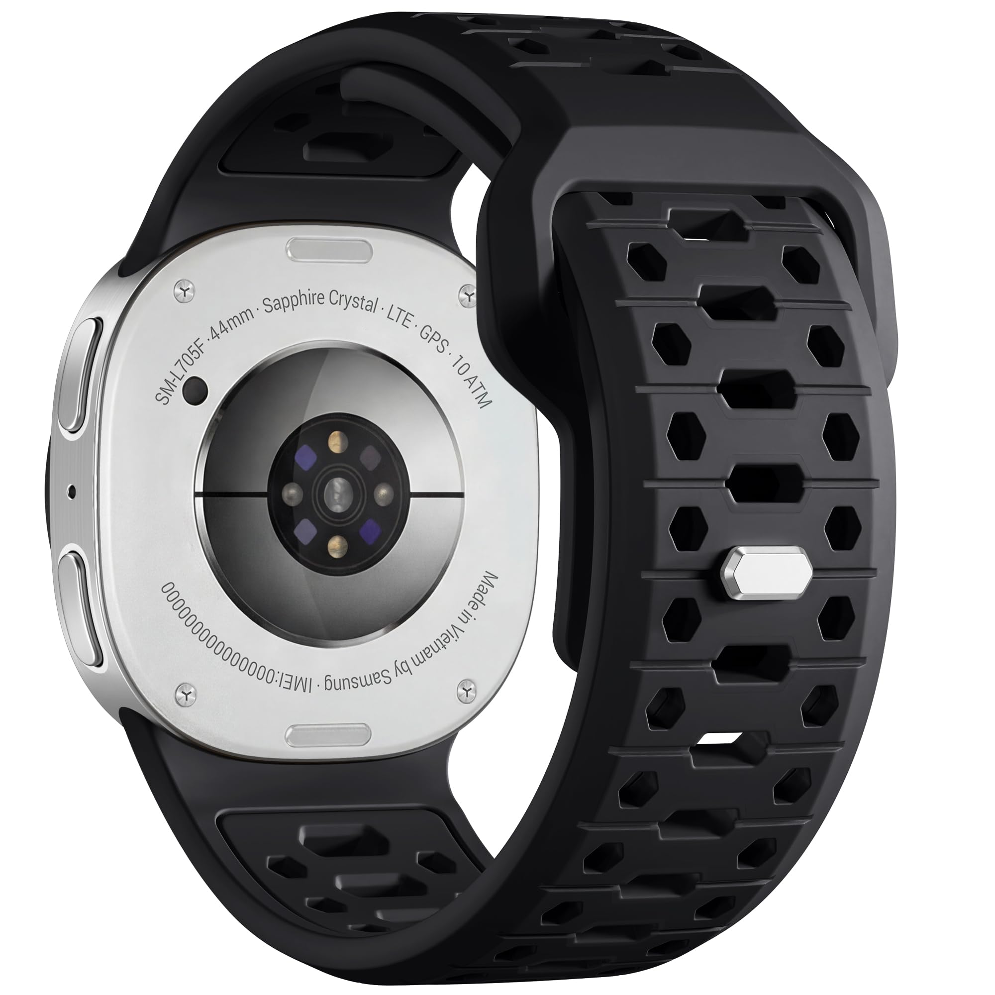 Photo 1 of IMIVIO Silicone Sport Band for Samsung Galaxy Watch 8/9/8 Classic
