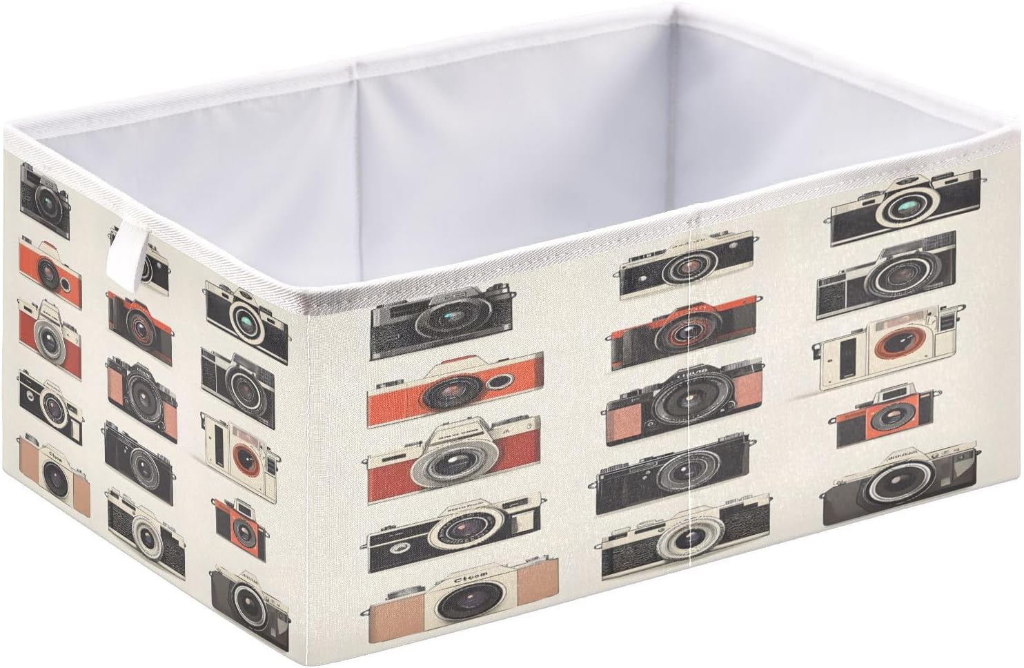 Kigai Camera Storage Basket,Foldable Storage Bins Shelves Toy Storage Box Closet Organizers for Nursery,Utility Room, Storage Room