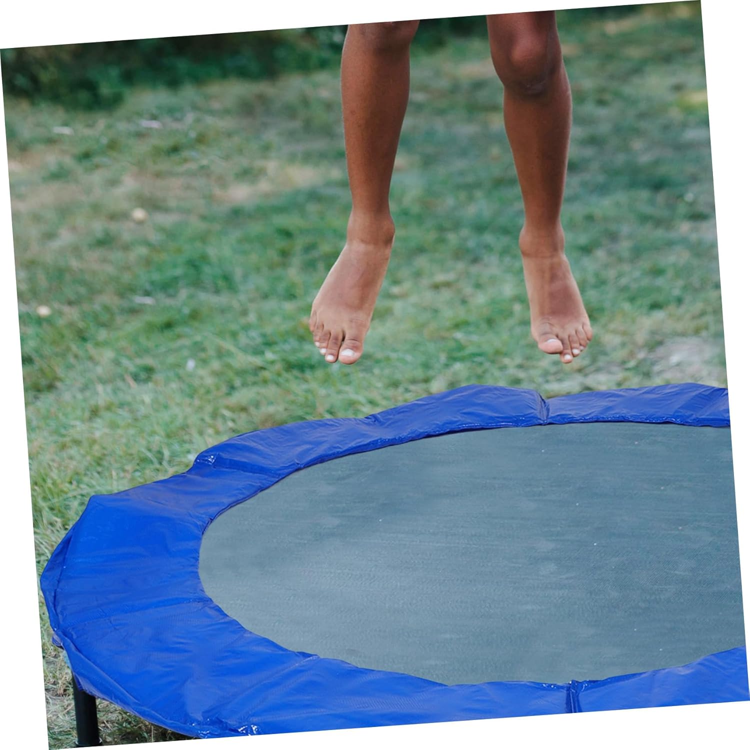 BESTonZON Round Trampoline Pad Replacement Tear Resistant Safety Mat Padding for Extra Protection Against Injuries Durable Spring Cover for All Weather