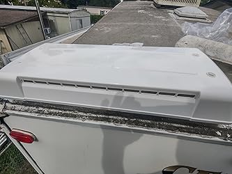 Camper Refrigerator Vent Dometic Fridge Vent Winter Cover - White, Fits LS100 & LS200 Models For Caravan/Motorhome Covers For Vents - Foto 6