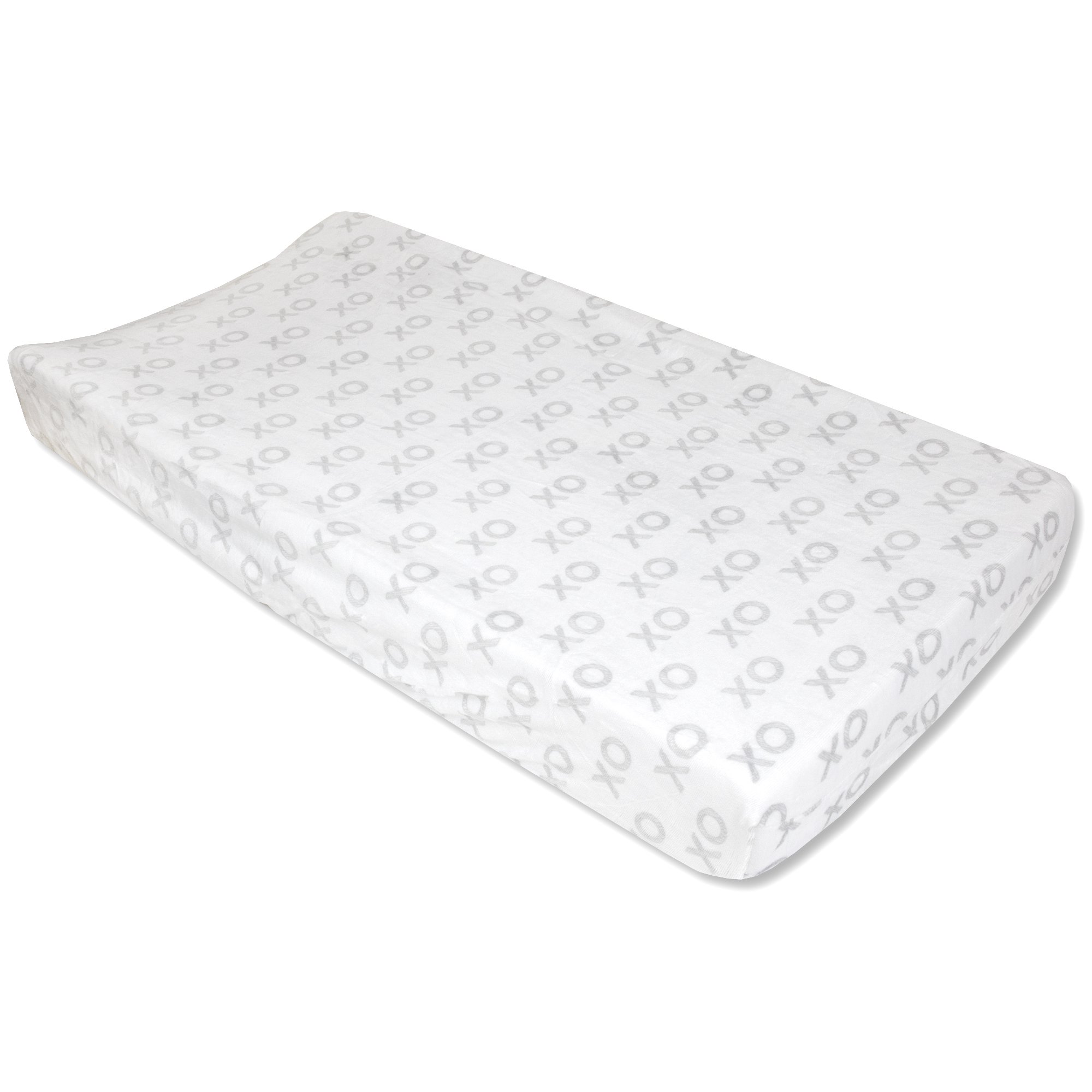 Wendy BellissimoWENDY BELLISSIMO Changing Pad Cover (White/Grey)