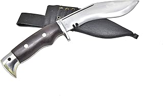 Best Genuine Gurkha Kukri-Authentic 5" Blade American Eagle Kukri-Full Tang Wooden Handle, Leather Sheath Khukuri- Handmade in Nepal Imported Review 