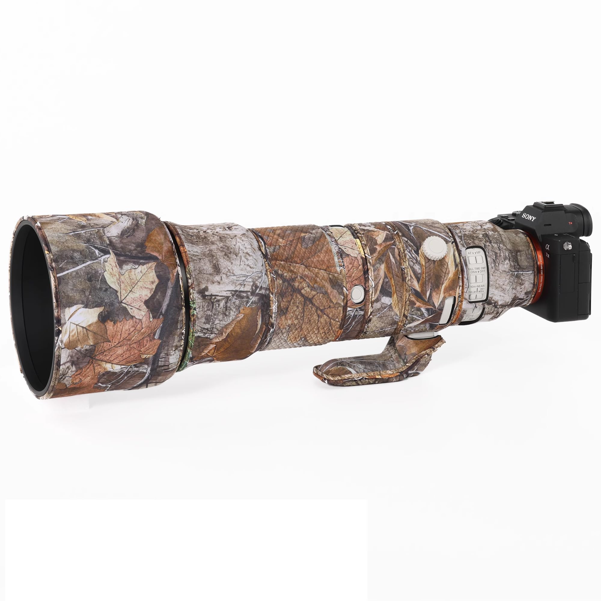 ZZQ&CCF Waterproof Camo Lens Coat for Sony FE 400-800mm f/6.3-8 G OSS Camouflage Lens Rain Protective Cover SEL400800-#DSMC Tree