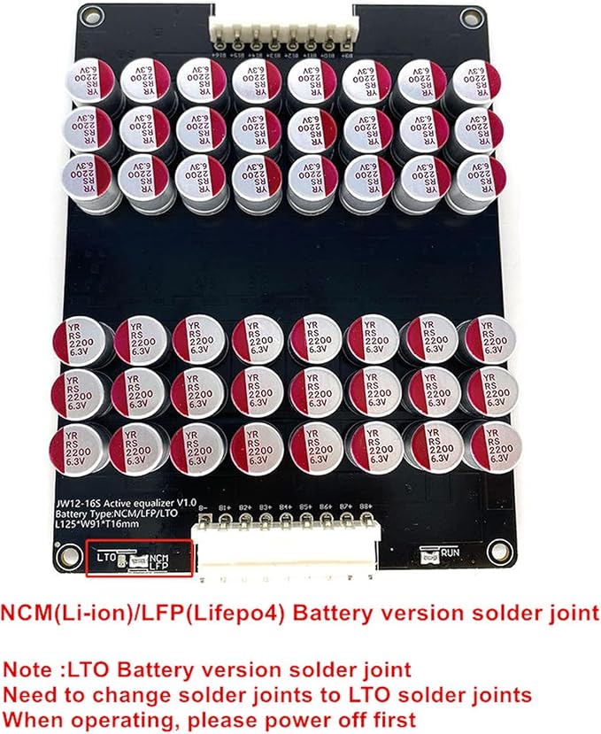 Ecualizador activo para batería 12S-16S 5A miniatura 2