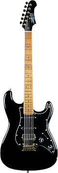 JS400 BKG HSS Ceramic pickups solid basswood body 22 frets roasted maple neck 2 point tremolo gold hardware Free Standard Setup