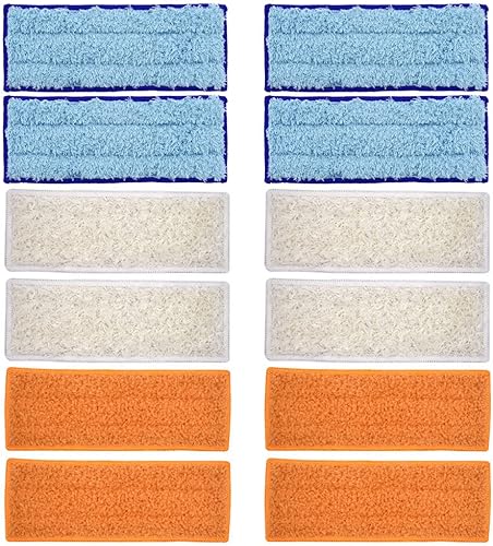 Neutop Almohadillas para trapeador compatibles con iRobot Braava Jet 200 Series 240 241 244 245 250 Robot Mops, lavables y reutilizables, 4 Wet 4