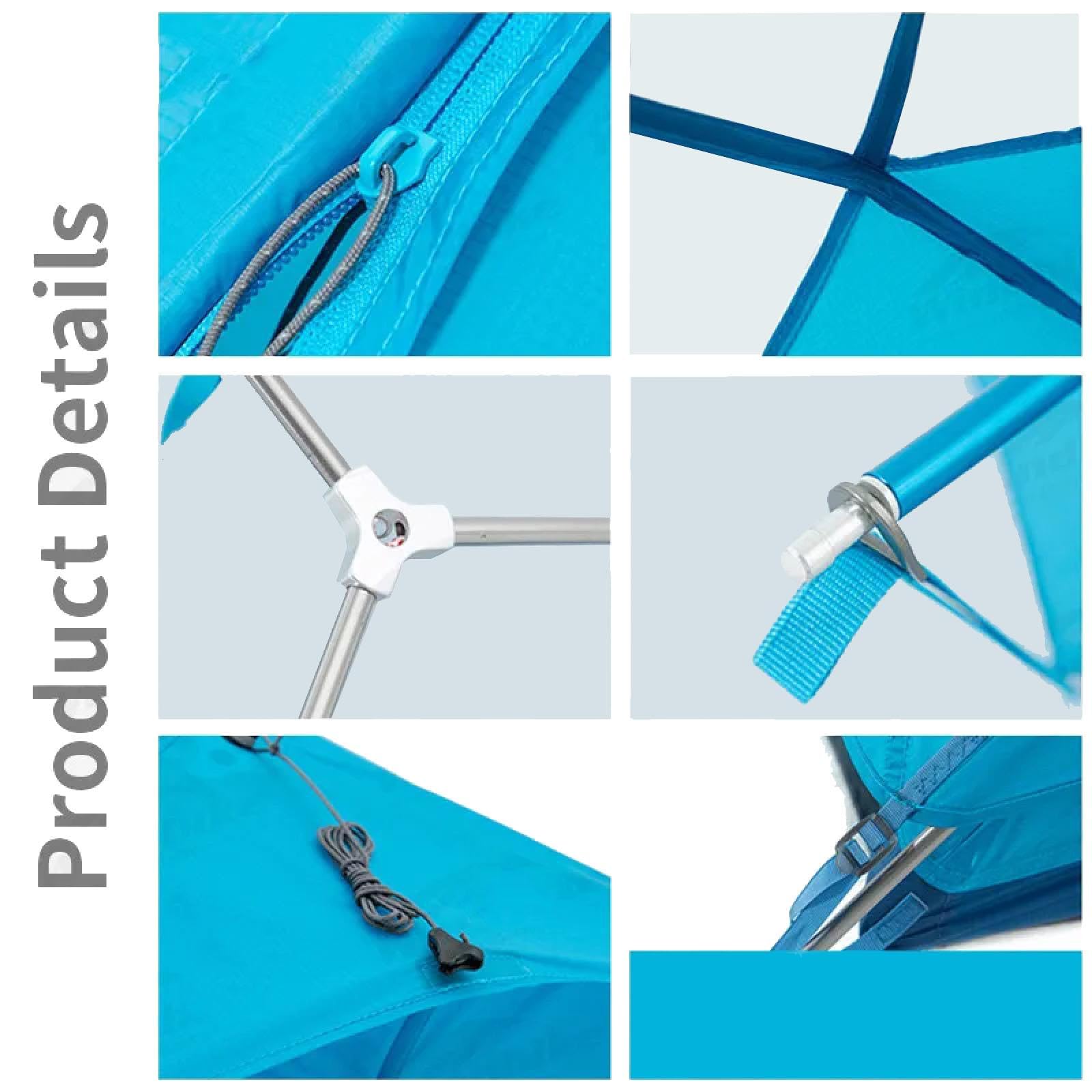 Namiot kempingowy wodoodporny ultralekki przenośny namiot kempingowy 1~2 osoby 20d wodoodporny Pu3000 podwójny