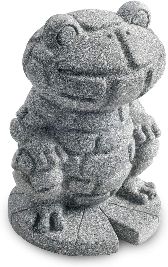 MindWare Paint Your Own Mosaic Frog - Craft Kit Includes Weather-Resistant Stone Frog, Paint and Brush - Ages 8 and Up