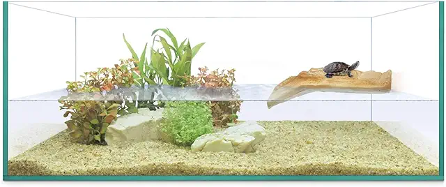 ICA Turtle-Terrarium Island 50 Reptiselva voor Schildpadden, 6500 g