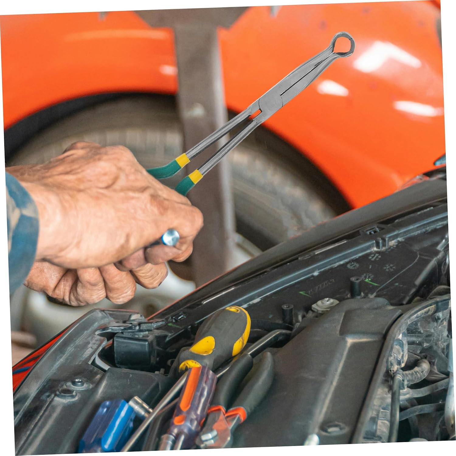 Automotive Fuel Line Disconnect Pliers Durable Connector Tool for Easy Gasoline Line Removal Sturdy High Strength Construction for Reliable Use Various Vehicles