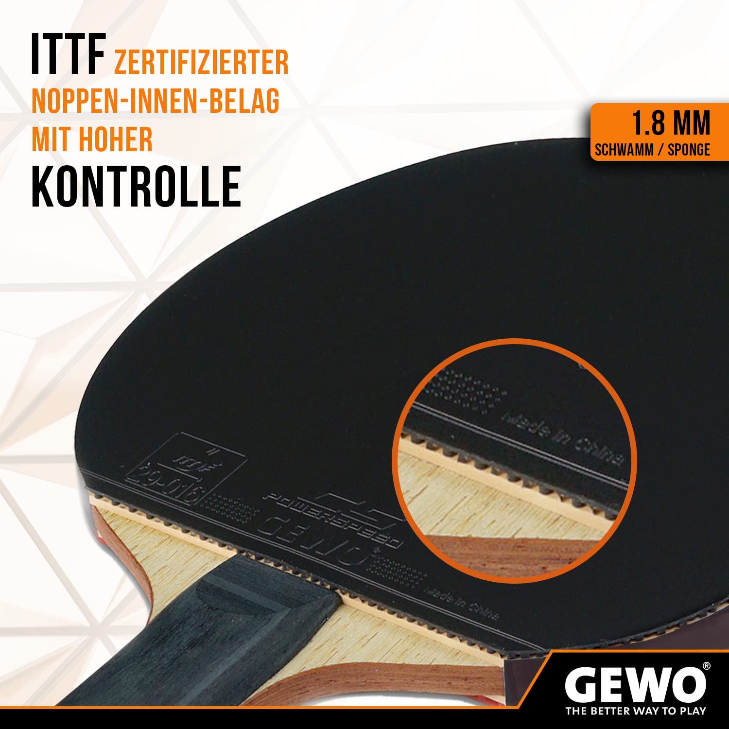 GEWO Schlger CS Energie Carbone