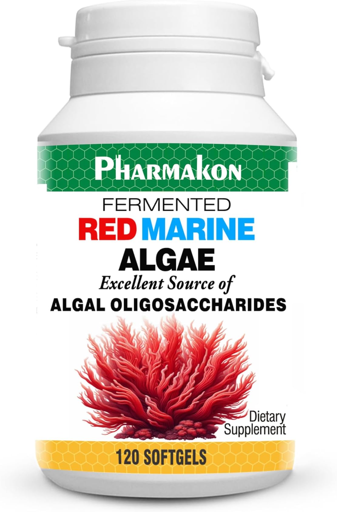 Fermented Red Marine Algae Complex, Gigartina & Dulse, Reduced Carrageenan Content (120 Count)