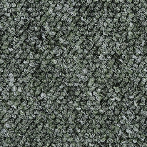 BODENMEISTER BM72392 Teppichboden Auslegware Meterware Schlinge grün 400 und 500 cm breit...