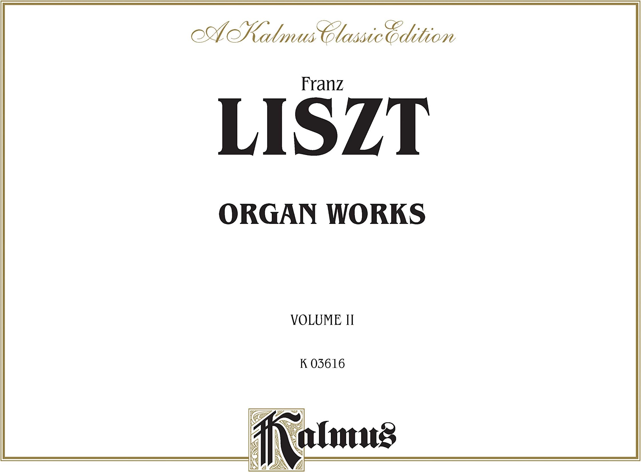 Organ Works, Volume II