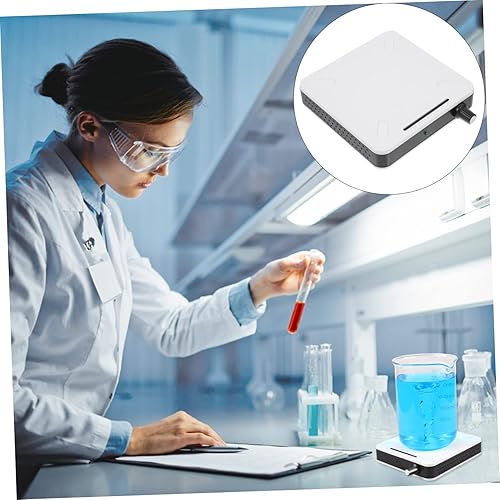 Miniatura 8 de Mini agitador de laboratorio mezclador electromagnético portátil para vasos Magnetismo - Diseño compacto resistente para un fácil transporte