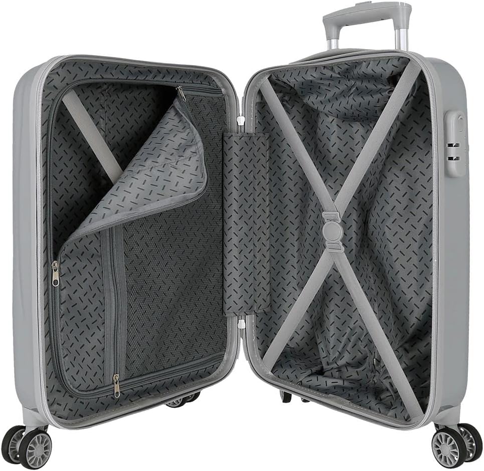 Disney Girls' Suitcase, Grey, Maleta