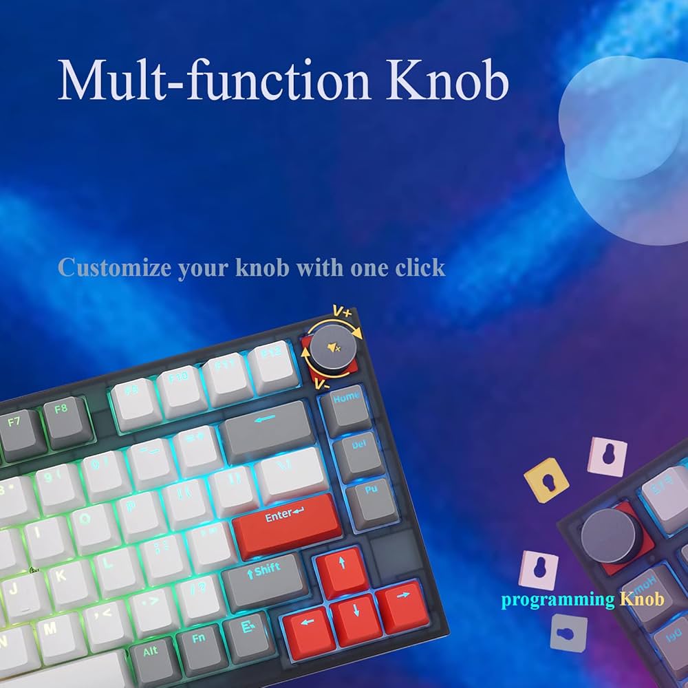 Amazon | SKYLOONG GK75 コンパクト プログラマブルゲーミング