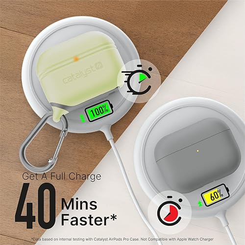 Miniatura 6 de Catalyst - Funda para AirPods Pro (AP3 Brillo en la Oscuridad, para AirPods Pro 3) AP3 Brilla en la oscuridad,AP3 Funfetti,AP3 Heartthrob,AP3
