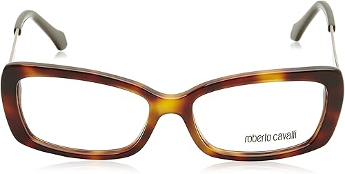 Miniatura 2 de ROBERTO CAVALLI RC0822-052 - Marco para lentes Dark Havana con lente de demostración transparente de 2.087in, Habana