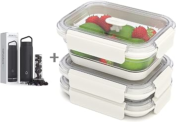 Fruit Infuser and Food Storage Container Bundle