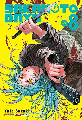 Sakamoto Days vol. 8 — capa da edição Panini