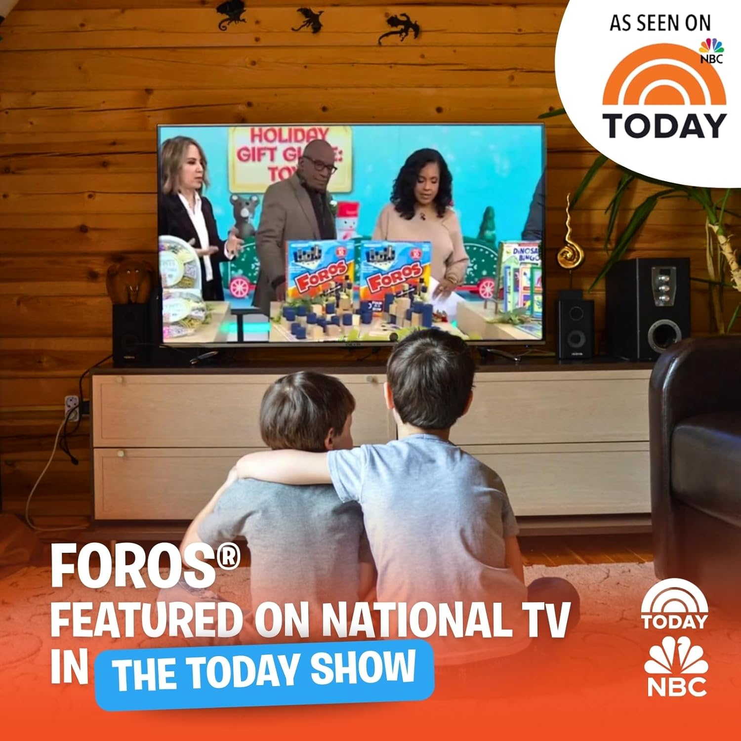 Foros 3D Board Game | Strategic Wooden Game with Unique Play | Family Game for Kids & Adults | Fun Entertainment for Game Night | Fast Paced, Easy to Learn Multiplayer | MESH Accredited, Award Winning