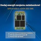 Transcend 512Go mSATA SSD SATA3 3D TLC – TS512GMSA230S