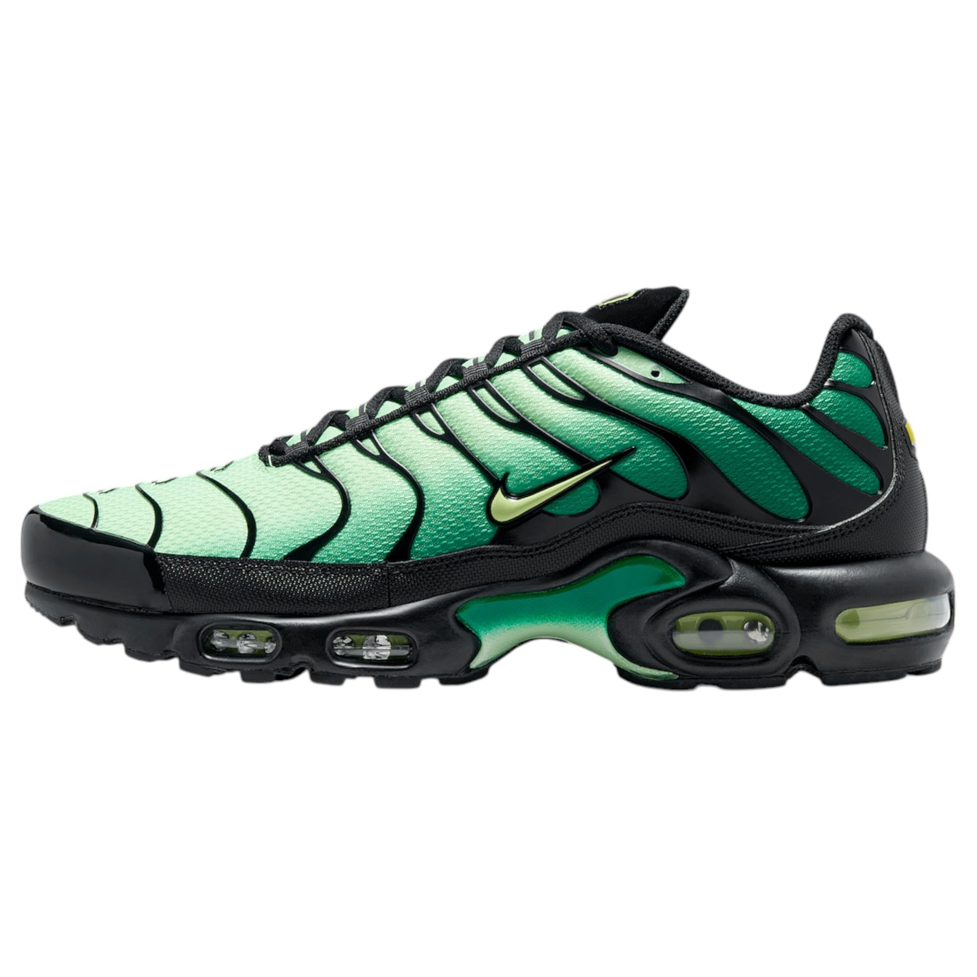 Nike Air Max Plus Men's Shoes (DM0032-301, Vapor Green/Malachite/Black/Light Lemon Twist) Size 10