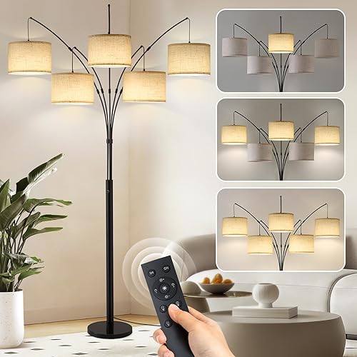 Floor Lamps for Living Room, 4000LM Super Bright Arc Floor