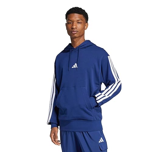 Men's Essentials 3-Stripes French Terry Hoodie