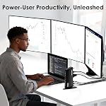 Poste d'accueil Displaylink, WAVLINK 12-in-1 Triple Monitor Station d'accueil pour Mac (DisplayLink Pilote requis)/Windows/Chrome, 4K HDMI, 2K HDMI, 2K DVI, Ethernet Gigabit, 6X 5Gbps USB A/C, Audio