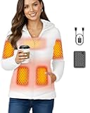 Graphene Women Heated Jacket 12V Fast Charge 18400mAh Large Capacity